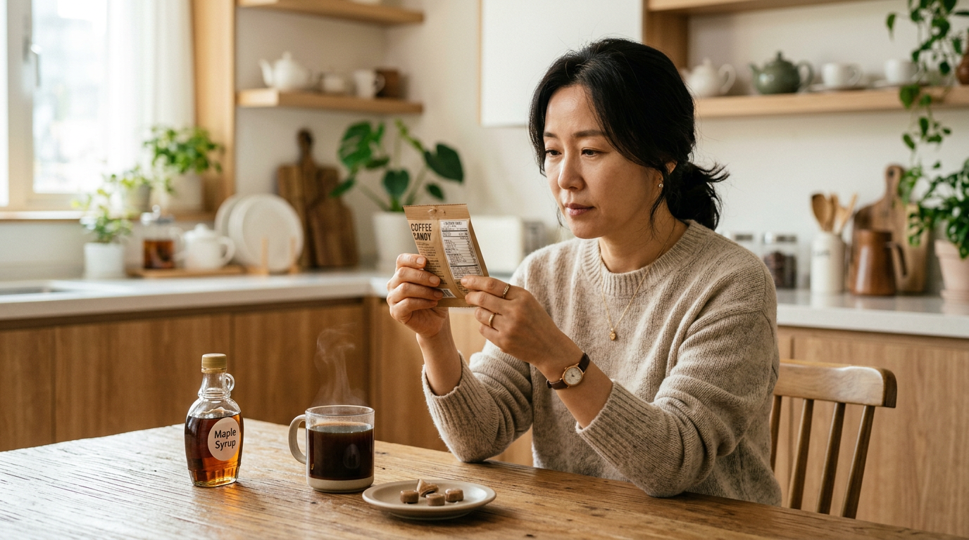 저도 단것을 정말 좋아합니다.