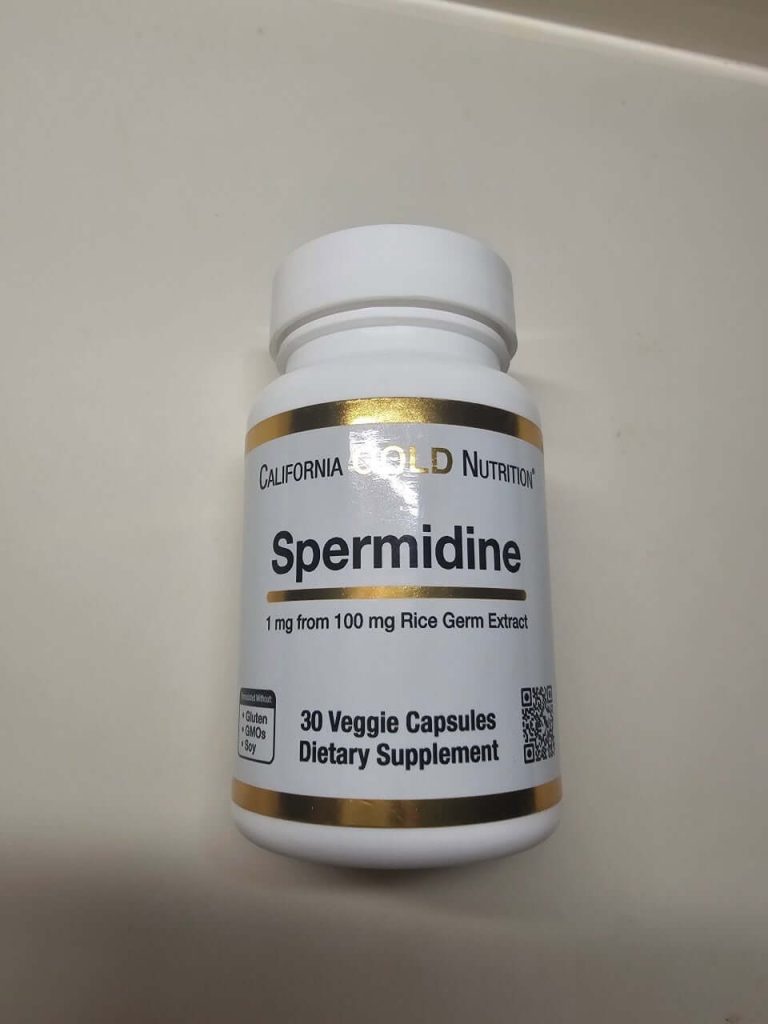 스페르미딘 복용 후기와 1mg 5mg 제품 함량 비교