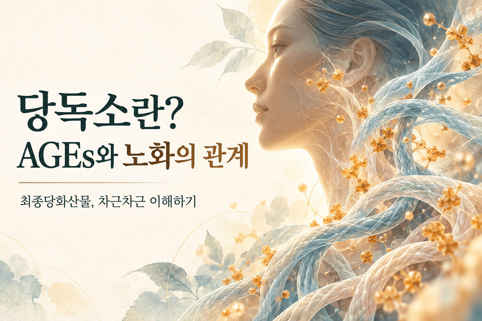 당독소란? 최종당화산물 AGEs와 노화의 관계